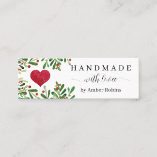 Sell your Craft Handmade with Love Mini Business Card