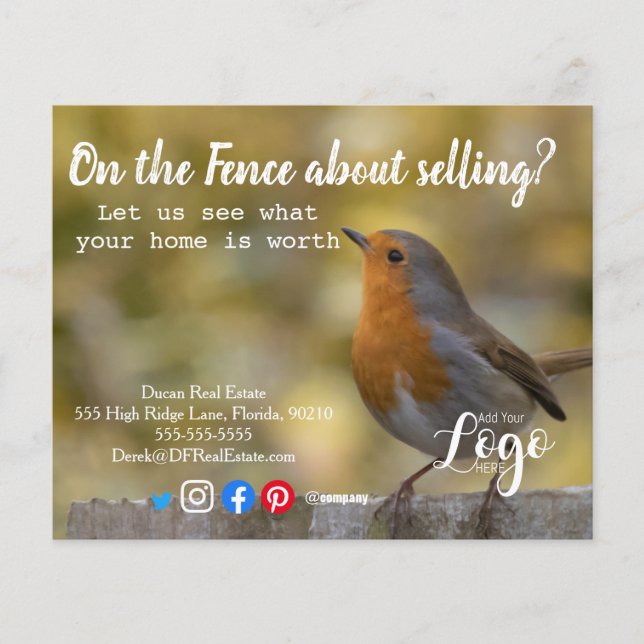 selling mailer referral real estate marketing sell flyer (Front)