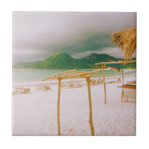 Selong Belanak Beach - Lombok - Indonesia Tile