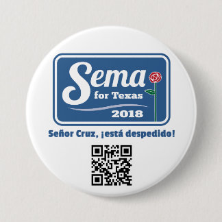 Sema For Texas 2018 3" Button