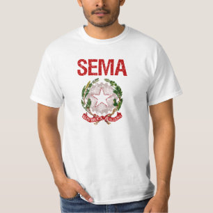 Sema Italian Surname T-Shirt