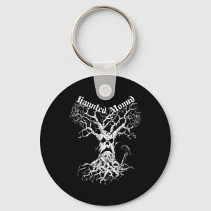 Sematary Merch. Design A Ghost Tree. Haunted Mound Keychain