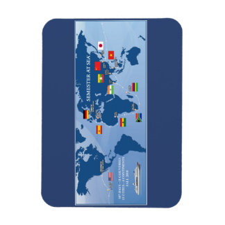 Semester At Sea Fall 2018 Magnet