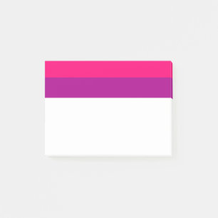 Semi Bisexual Pride Flag Post-it Notes