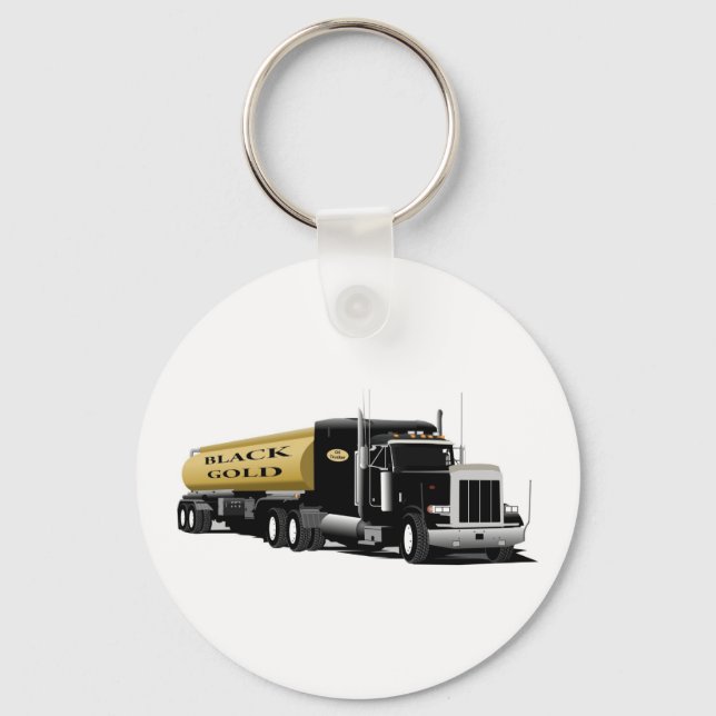 Semi Black Gold Keychain (Front)