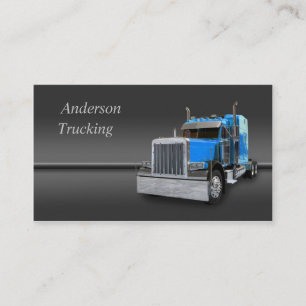 Semi carte de visite de camion