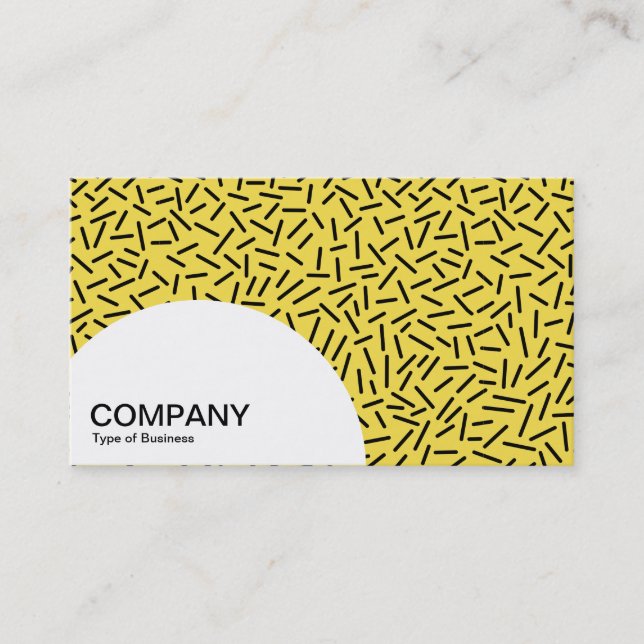 Semi-circle Panel - Abstract 300117 Business Card (Front)