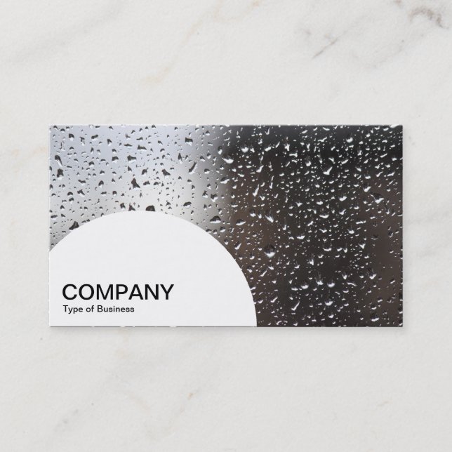 Semi-circle Panel - Chrome Tubes Business Card (Front)