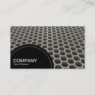 Semi-circle Panel (dots) - Honeycomb Perspective Business Card