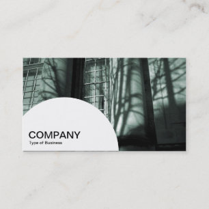 Semi-circle Panel - Museum of Shadows Business Card