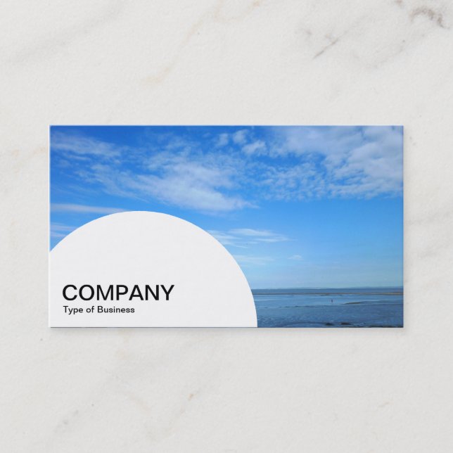 Semi-circle Panel - Severn Estuary Business Card (Front)