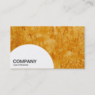 Semi-circle Panel - Wood 03 Business Card