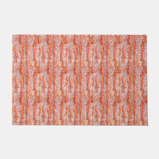 Semi-pixelated spongy or some tree bark style doormat