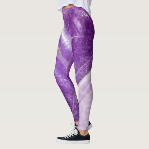 Semi-precious gemstone stone texture structure leggings