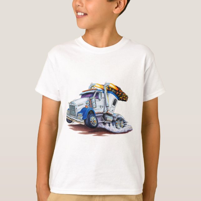Semi Truck with Sleepercab T-Shirt (Front)
