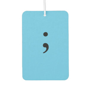 Semicolon Air Freshener