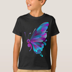 Semicolon Butterfly Semi-colon Tattoo Mental Healt T-Shirt