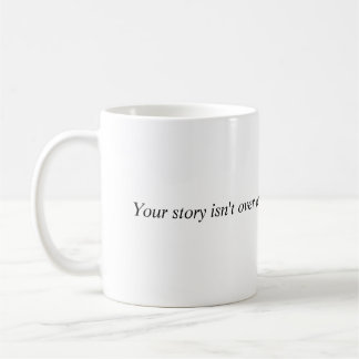 semicolon coffee mug