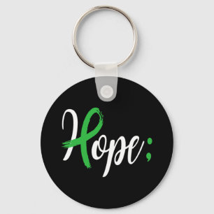 Semicolon Mental Health Awareness Month Support Em Keychain