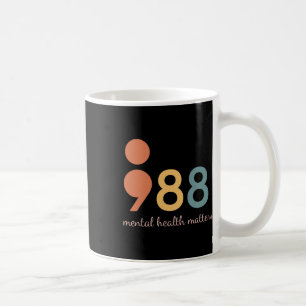 Semicolon Mental Health Problems Suicide Preventio Coffee Mug
