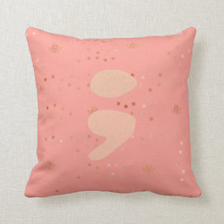 Semicolon Pillow