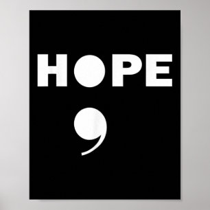 Semicolon Suicide Awareness For A Mental Supporter Poster