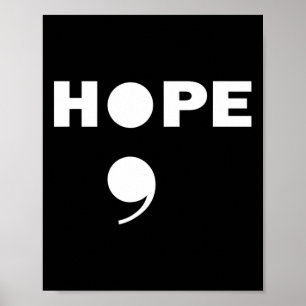 Semicolon Suicide Awareness For A Mental Supporter Poster