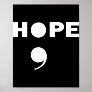 Semicolon Suicide Awareness For A Mental Supporter Poster