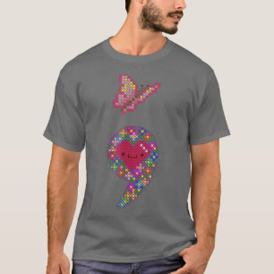 Semicolon Suicide Prevention Suicidal Depress T-Sh T-Shirt