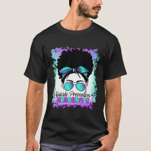 Semicolon Suicide Teal Purple Suicide Prevention A T-Shirt
