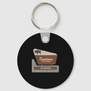 Seminoe State Park Wyoming Welcome Sign Vacation  Keychain
