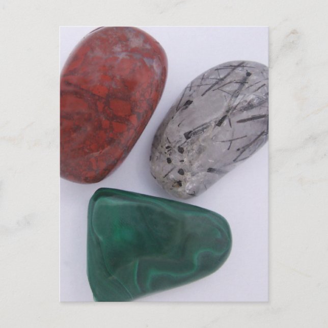Semiprecious Stones Postcard (Front)