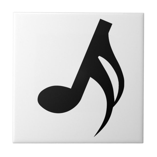 Semiquaver Musical Note Tile (Front)