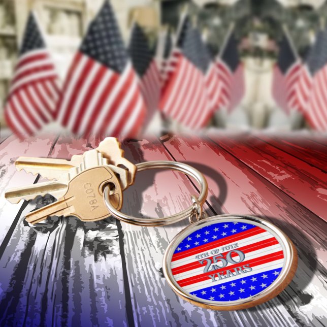 Semiquincentennial Stars & Stripes 250th Keychain (Creator Uploaded)