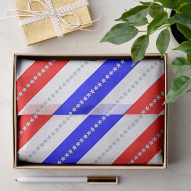 Semiquincentennial Stars & Stripes 250th Tissue Paper (Gift)