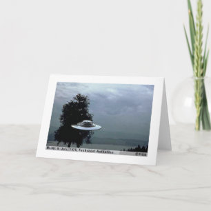 Semjase's Beamship Type - 1 Craft Greeting Card