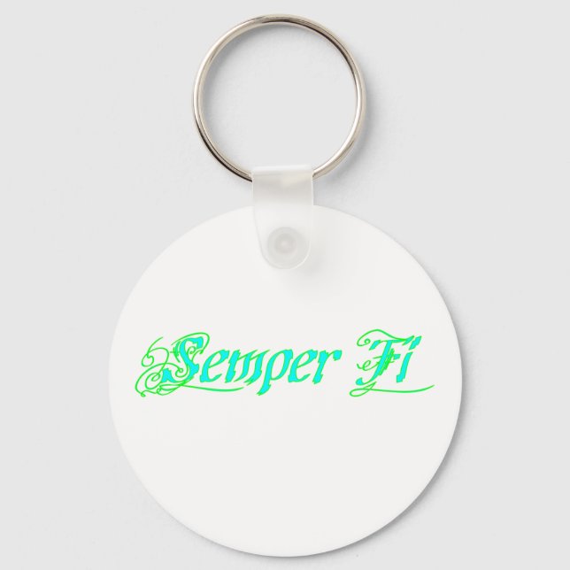 Semper Fi Keychain (Front)