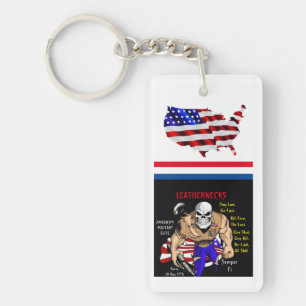 Semper Fi / Leathernecks Keychain