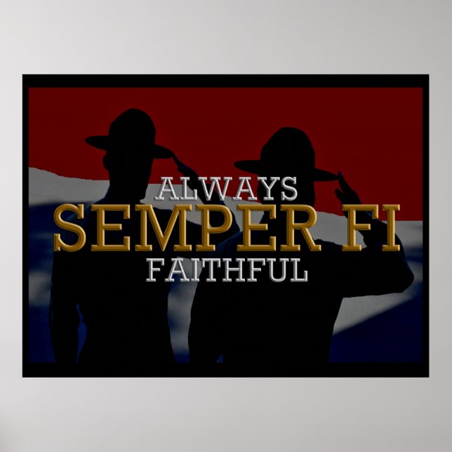 Semper Fi - Poster toujours fidèle (Devant)