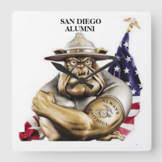 Semper Fi Wall Clock