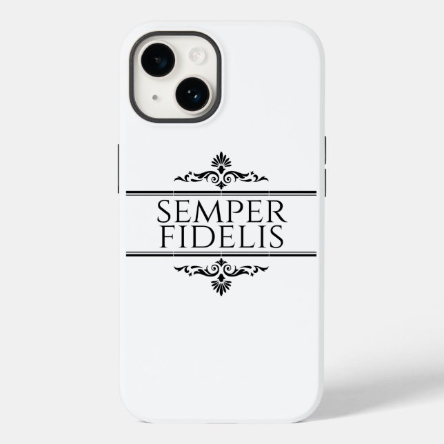 Semper Fidelis Case-Mate iPhone Case (Back)