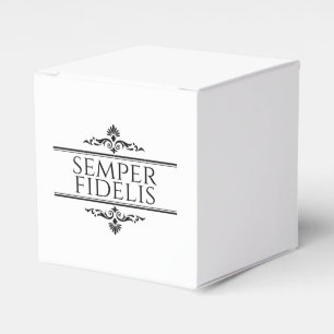 Semper Fidelis Favor Box