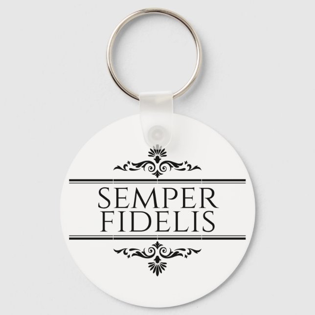 Semper Fidelis Keychain (Front)
