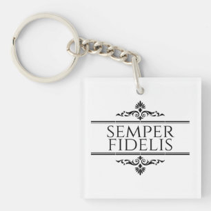 Semper Fidelis Keychain
