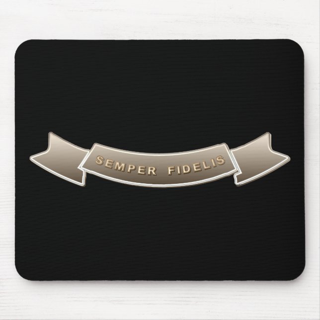 Semper Fidelis Mouse Pad (Front)