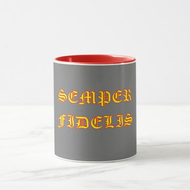 SEMPER FIDELIS Mug (Center)