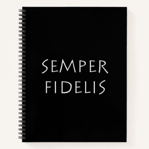 Semper Fidelis Notebook