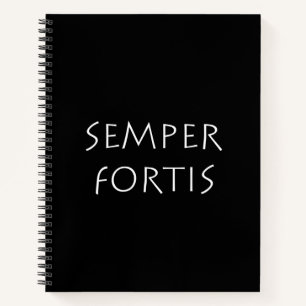Semper fortis notebook