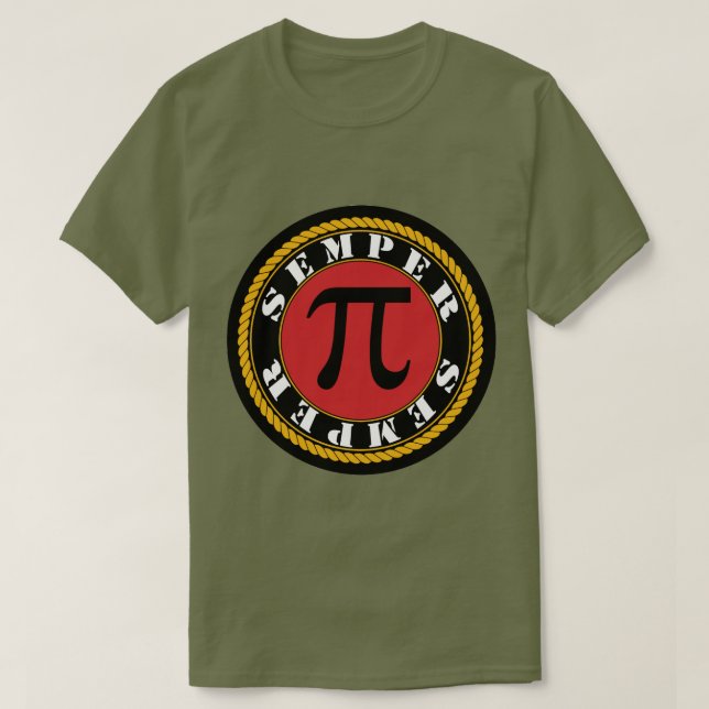 Semper Pi T-Shirt (Design Front)