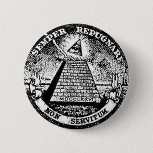 semper repugnare non servitum button
